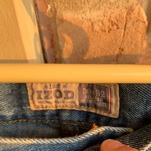 izod denim jeans 36x32 relaxed fit